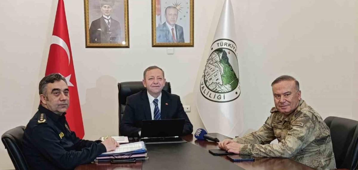 Kars’ta Ocak Ayı Asayiş ve Güvenlik Toplantısı Yapıldı