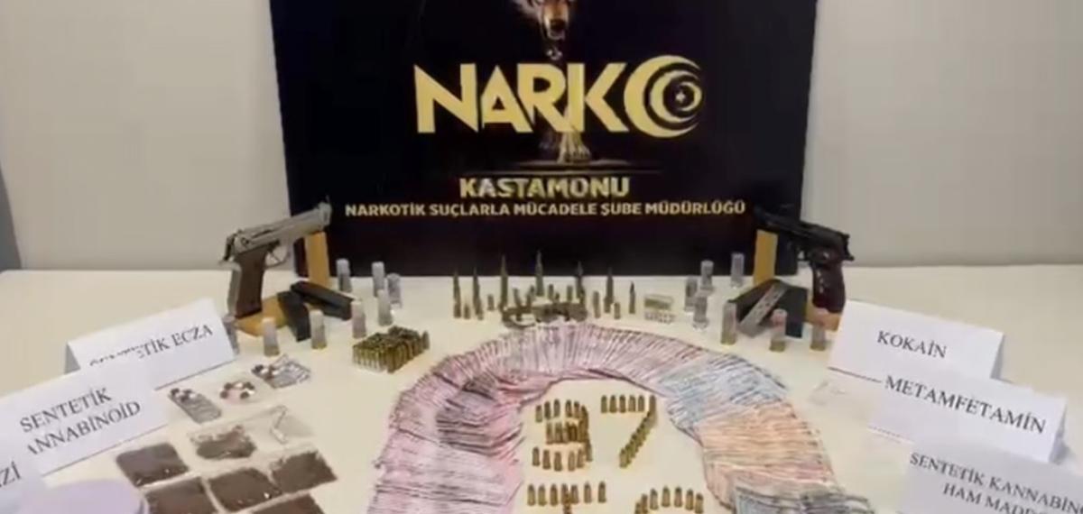 Kastamonu’da 23 Adrese Uyuşturucu Operasyonu: 20 Gözaltı