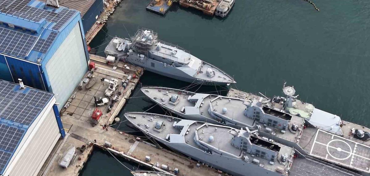 Katar İçin Üretilen Hücumbotları Suya İndirildi