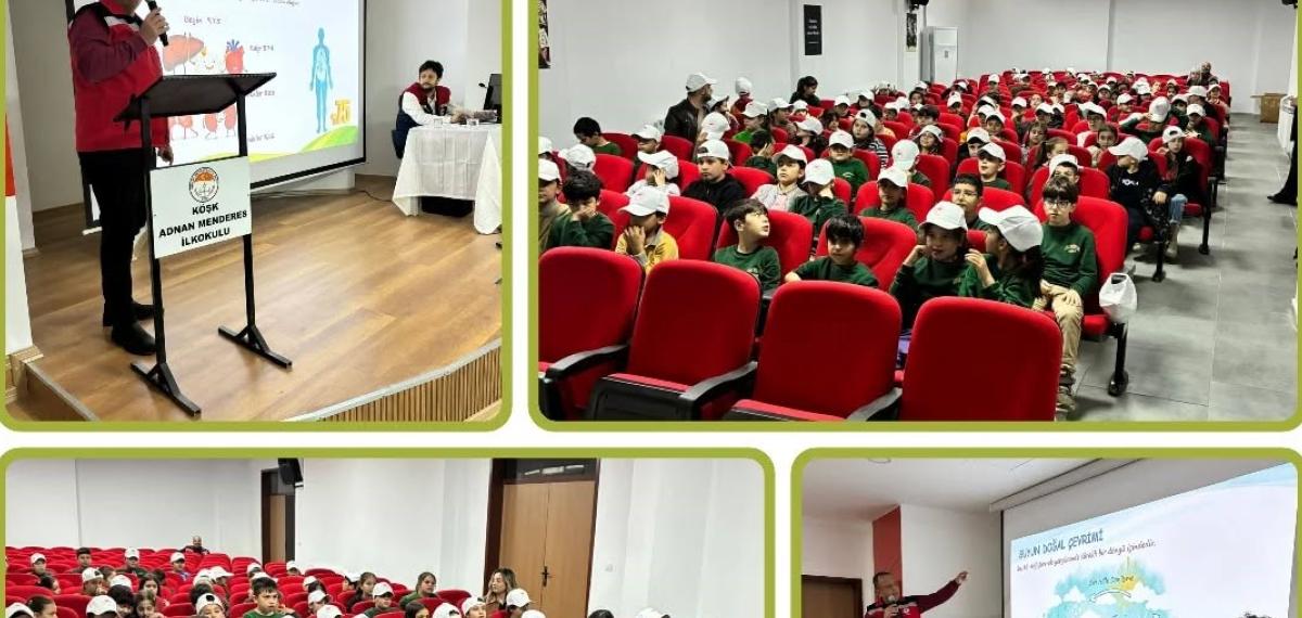 Köşk’te Öğrencilere Su Verimliliği Eğitimi Verildi