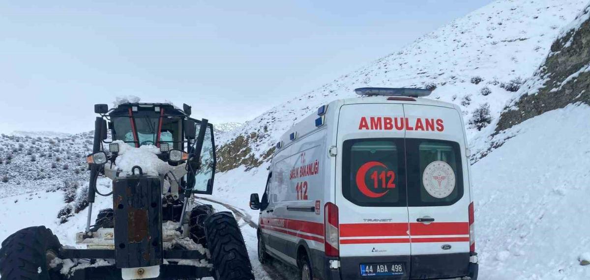 Malatya Büyükşehir Belediyesi’nde Yoğun Kar Mesaisi