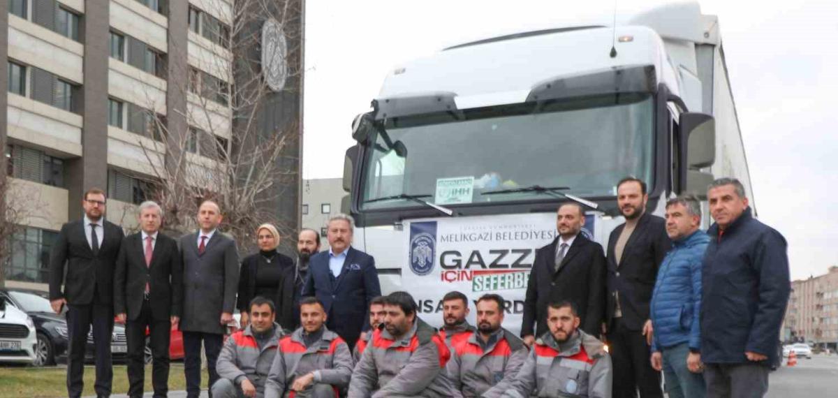 Melikgazi’nin Yardım Eli Yine Gazze’ye Uzandı
