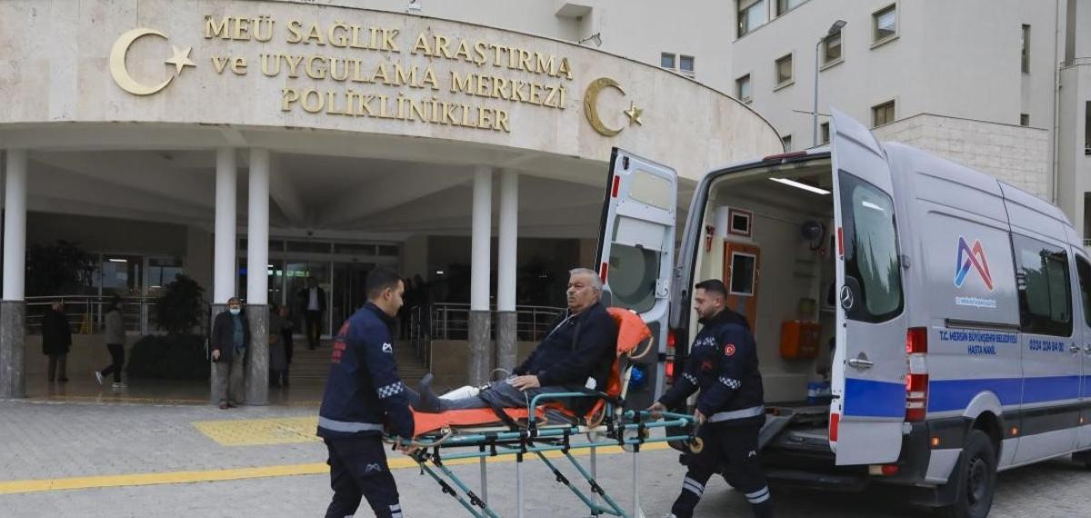 Mersin’de Ücretsiz Hasta Nakil Ambulansı Hizmeti 85 Bin Hastaya Ulaştı
