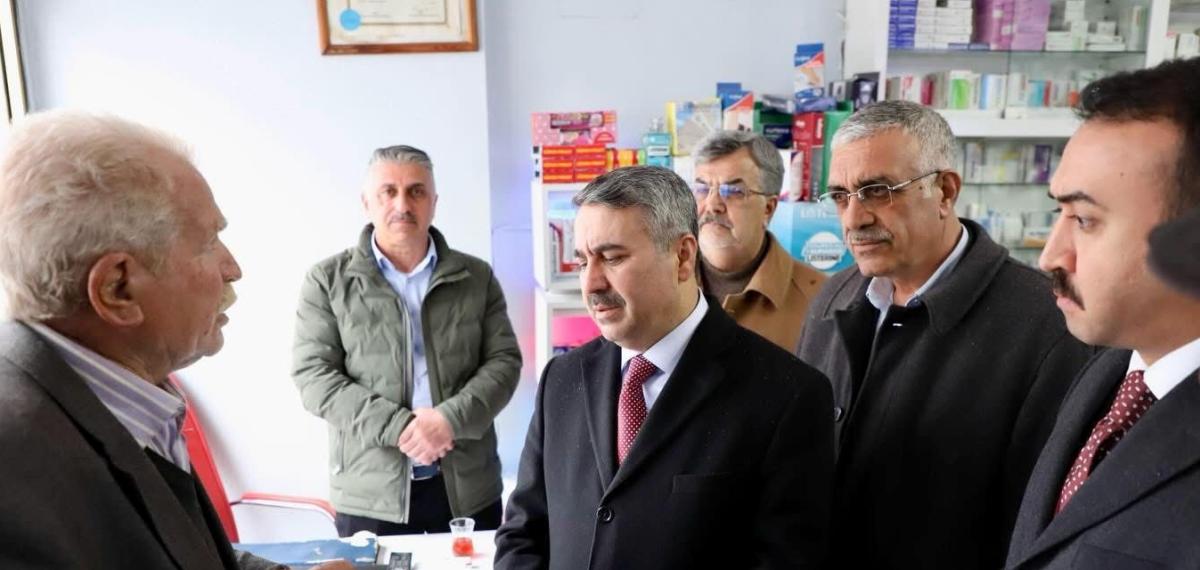 Milletvekili Alkayış, Çelikhan’da İncelemelerde Bulundu