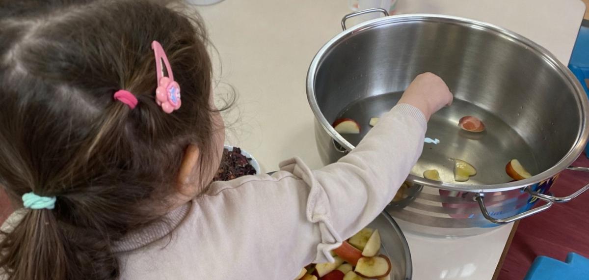 ’Minik Eller’ Şerbet Hazırladı