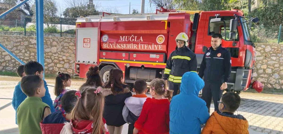 Miniklere Yangın Güvenliği Eğitimi