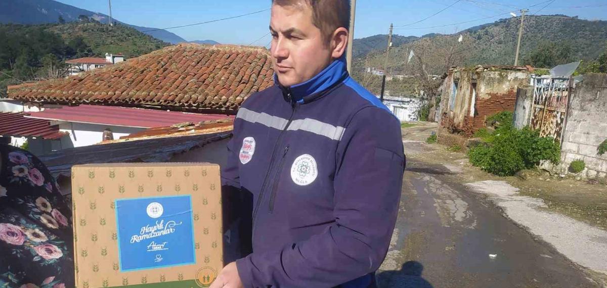 Muğla Büyükşehir’den Ramazan’da Gıda Kolisi Desteği