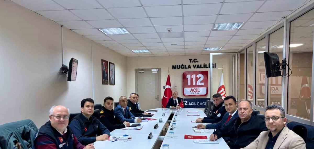 Muğla’da Acil Çağrı Hizmetlerinde Şubat Ayı Toplantısı Yapıldı