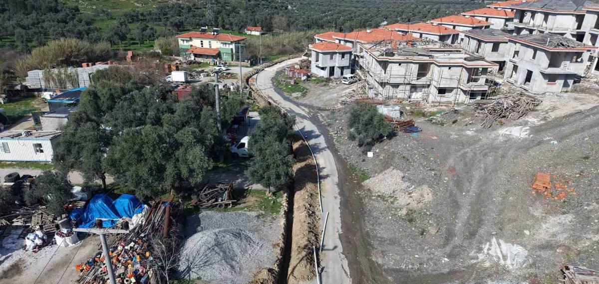 Muski, Milas Güneş Mahallesi’nde İçme Suyu Hatlarını Yeniliyor