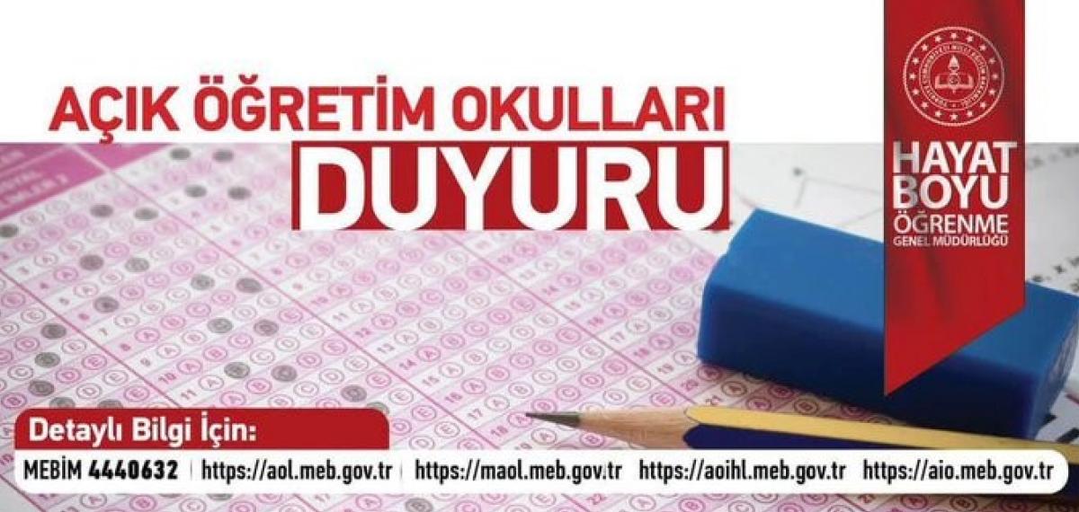 Niğde Halk Eğitimi Merkezi’nden Açık Öğretim Öğrencilerine E-Sınav Duyurusu