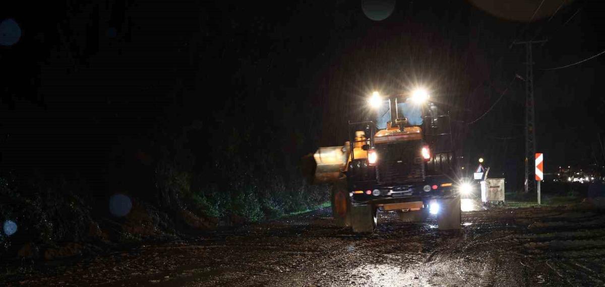 Ordu’da Sağanak Sonrası Heyelanlar Meydana Geldi