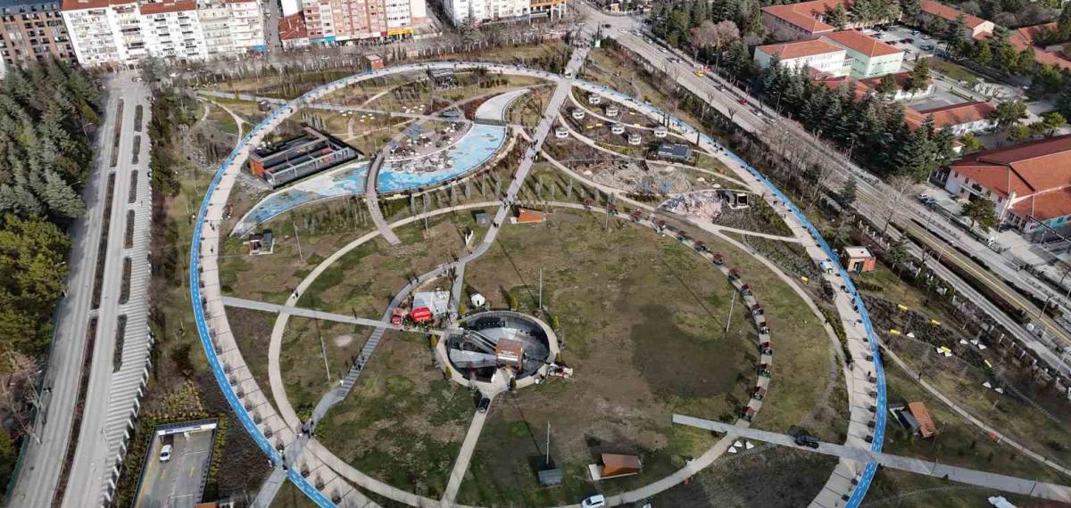 Recep Tayyip Erdoğan Millet Bahçesi’nde Çalışmalarda Sona Gelindi