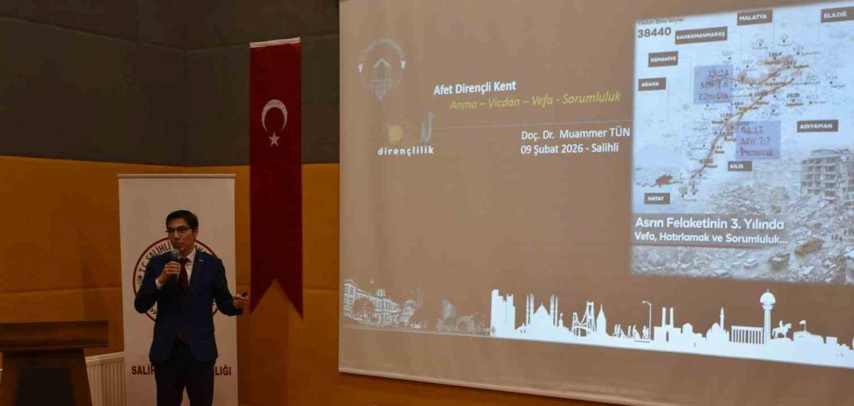 Salihli’de ‘Dirençli Kentler’ Konferansı