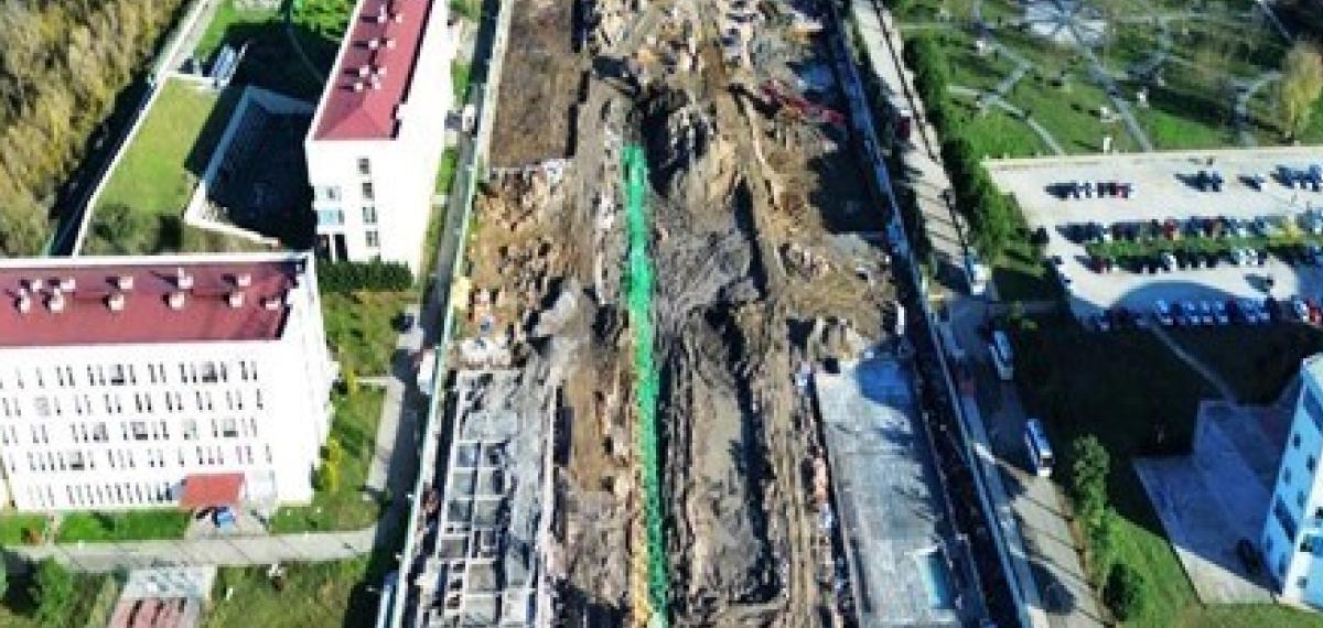 Samsun’da 2 Bin Kişilik Öğrenci Yurdunun İnşaatı Devam Ediyor