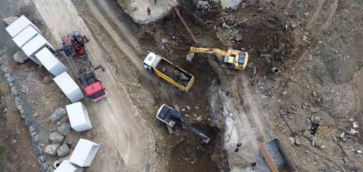 Samsun’da Dereler Taşkın Riskine Karşı Islah Ediliyor