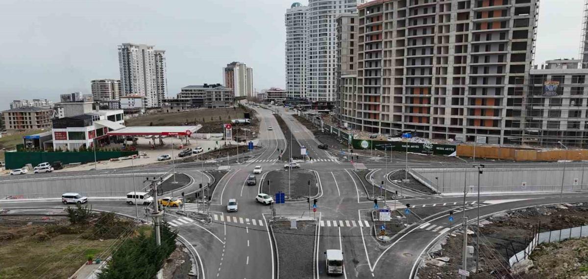 Samsun’da Recep Tayyip Erdoğan Bulvarı Trafiğe Açıldı