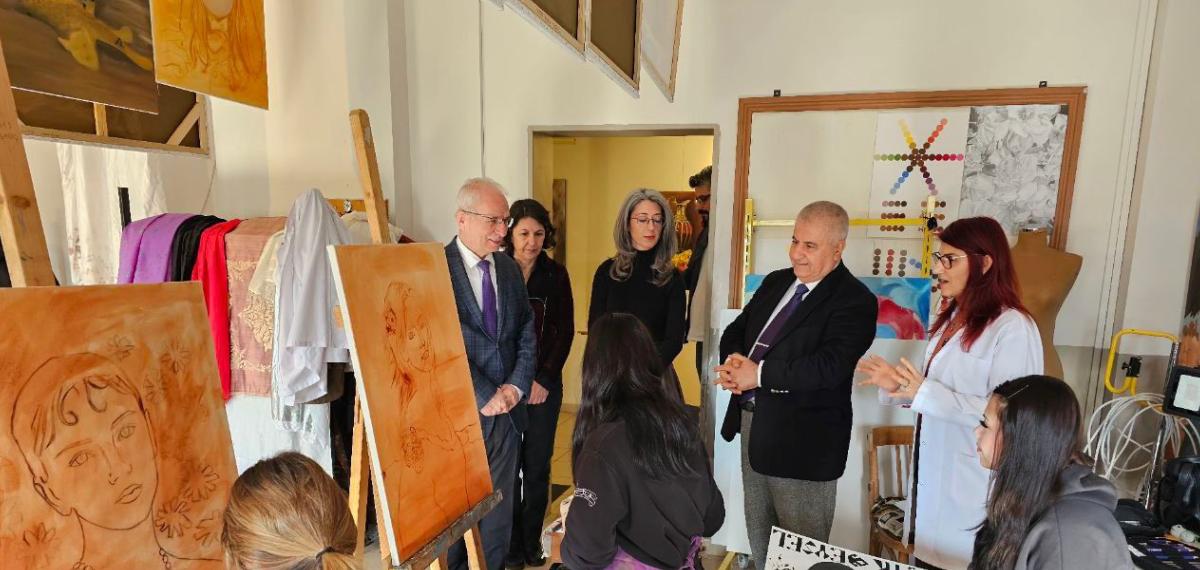 Sanatın Kalbi Güzel Sanatlar Lisesi’nde Attı