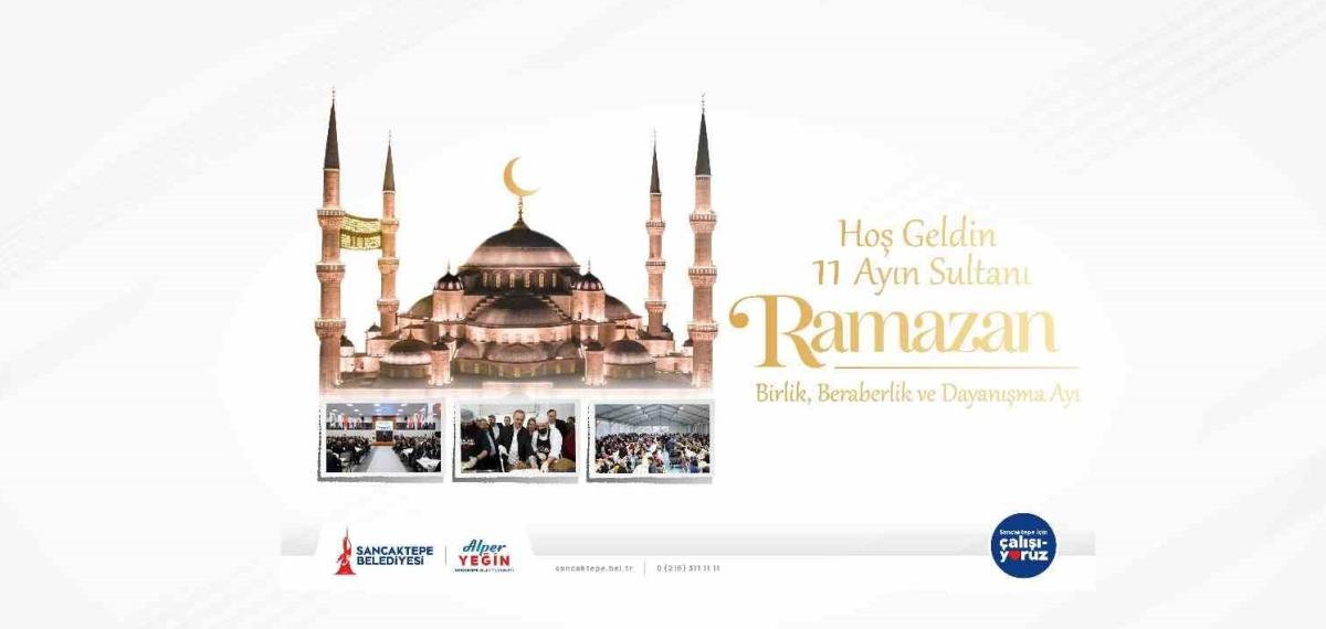 Sancaktepe’de Ramazan Coşkusu: Ay Boyunca Kesintisiz Etkinlik ve Dev İftar Sofraları