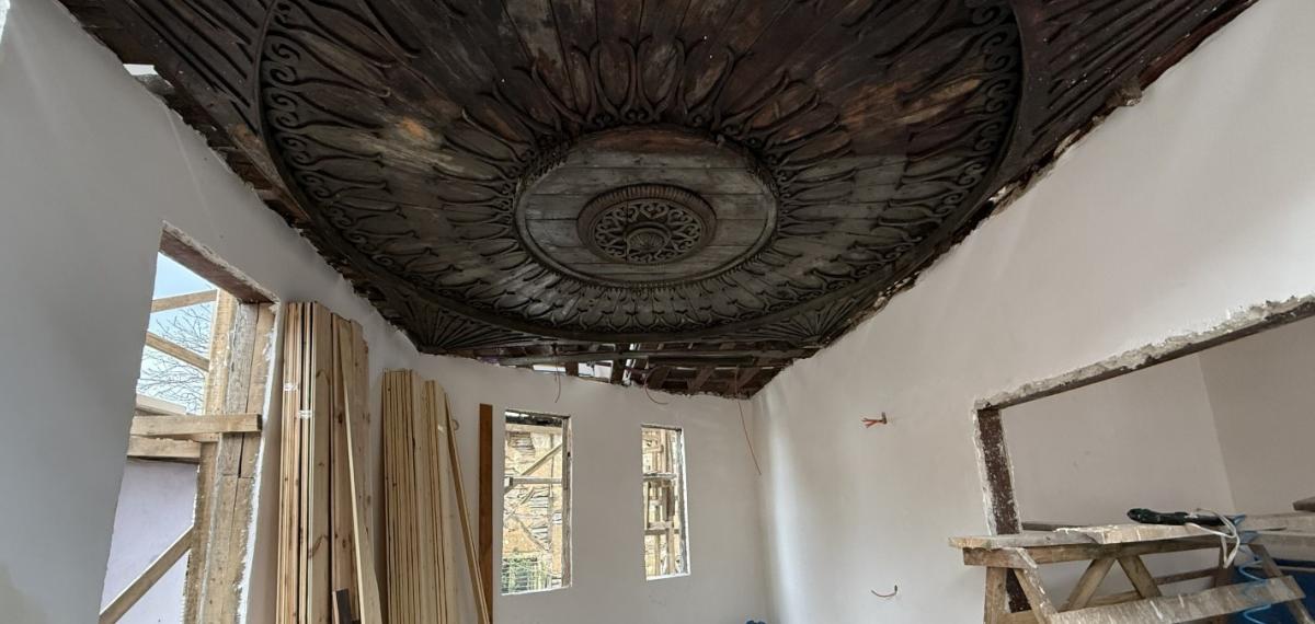 Saraylı’daki Tarihi Yapının Restorasyonunda Sona Geliniyor