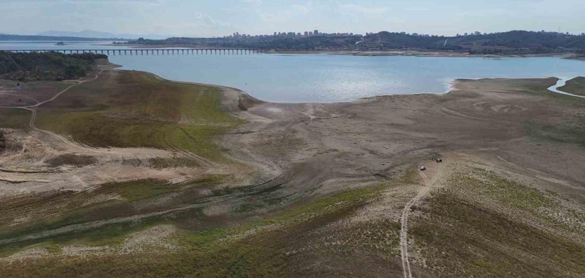 Seyhan Baraj Gölü’ndeki Kuraklık ve Sonrası Dron ile Görüntülendi