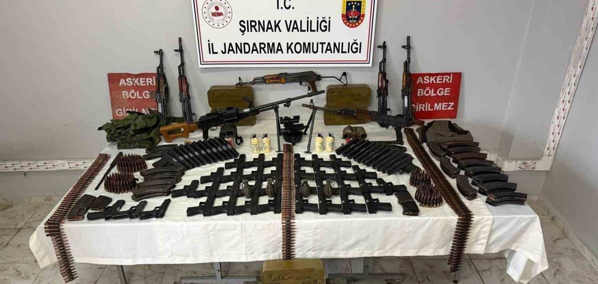 Şırnak’ta Jandarma Ekipleri Cephanelik Ele Geçirdi: 20 Tutuklama