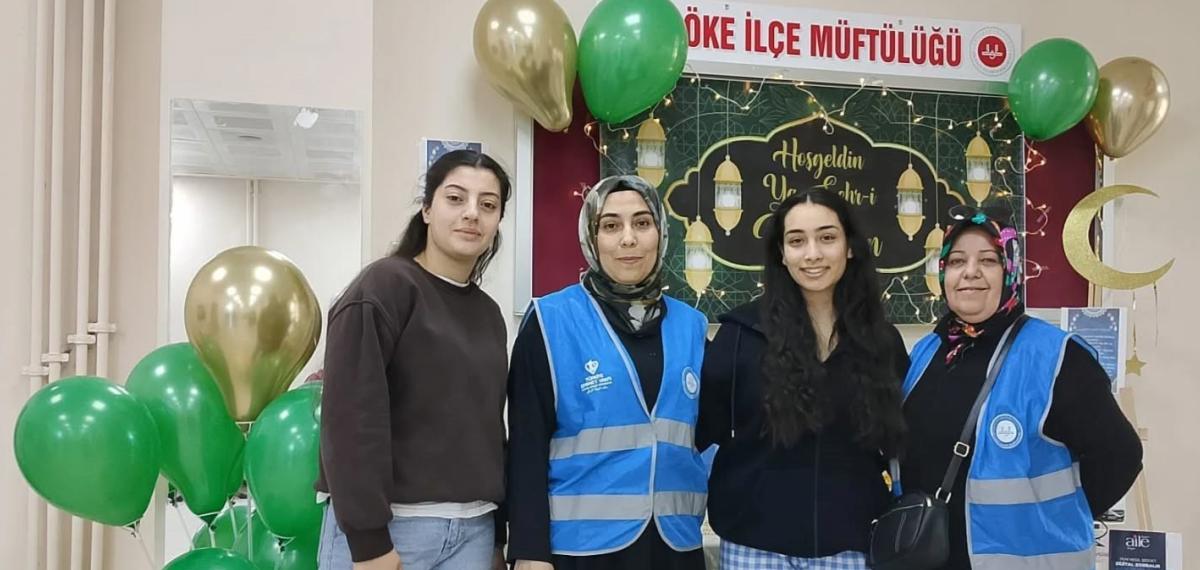 Söke’de Kyk Yurdunda Ramazan Köşesi Oluşturuldu