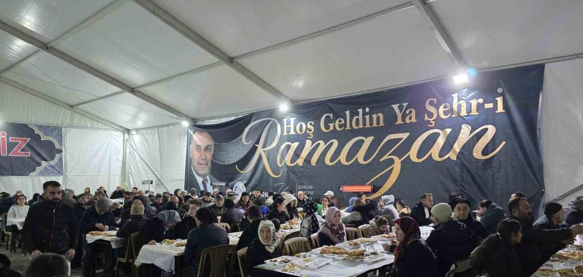 Sorgun Belediyesi İftar Çadırında Her Gün 450 Kişilik İftar Menüsü Hazırlanıyor