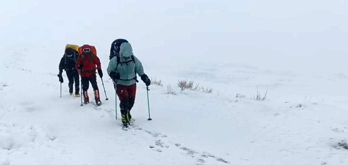 Süphan Dağı Tırmanışı Hava Muhalefetine Takıldı