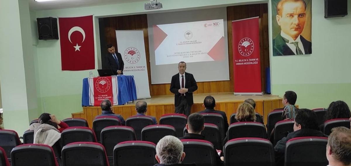 Tarım Şehri Bilecik’te  Üreticilere Hayati Bilgilendirme