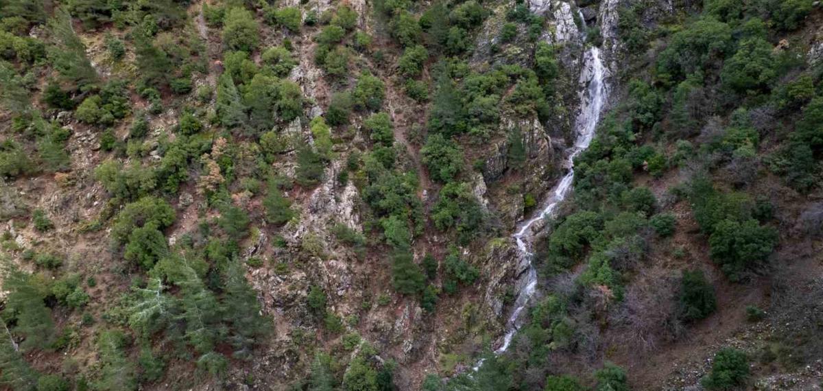 Taşkınlara Neden Olan Yağmurlar Kuruyan Şelaleyi Canlandırdı