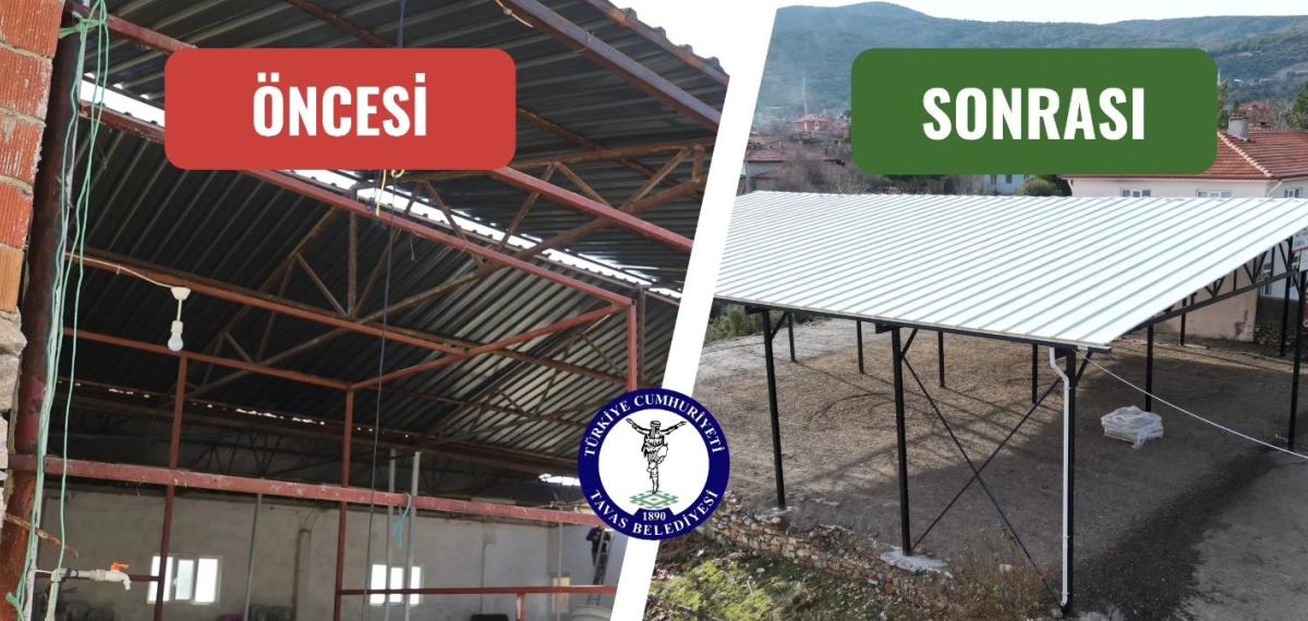 Tavas Belediyesi, Baharlar Mahallesi Sosyal Tesislerini Yeniledi