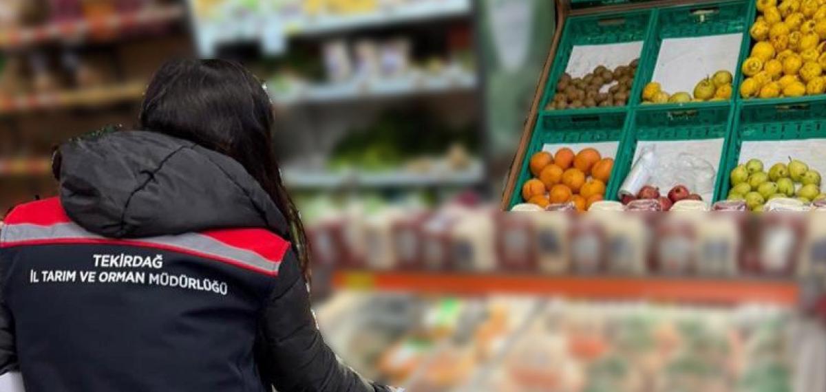 Tekirdağ’da Ramazan Öncesi Gıda Denetimleri Sıklaştırıldı