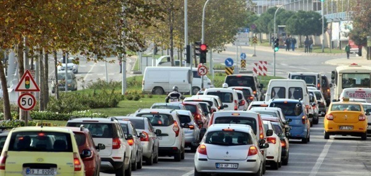 Tekirdağ’da Trafiğe Kayıtlı Araç Sayısı 385 Bin 787’ye Ulaştı