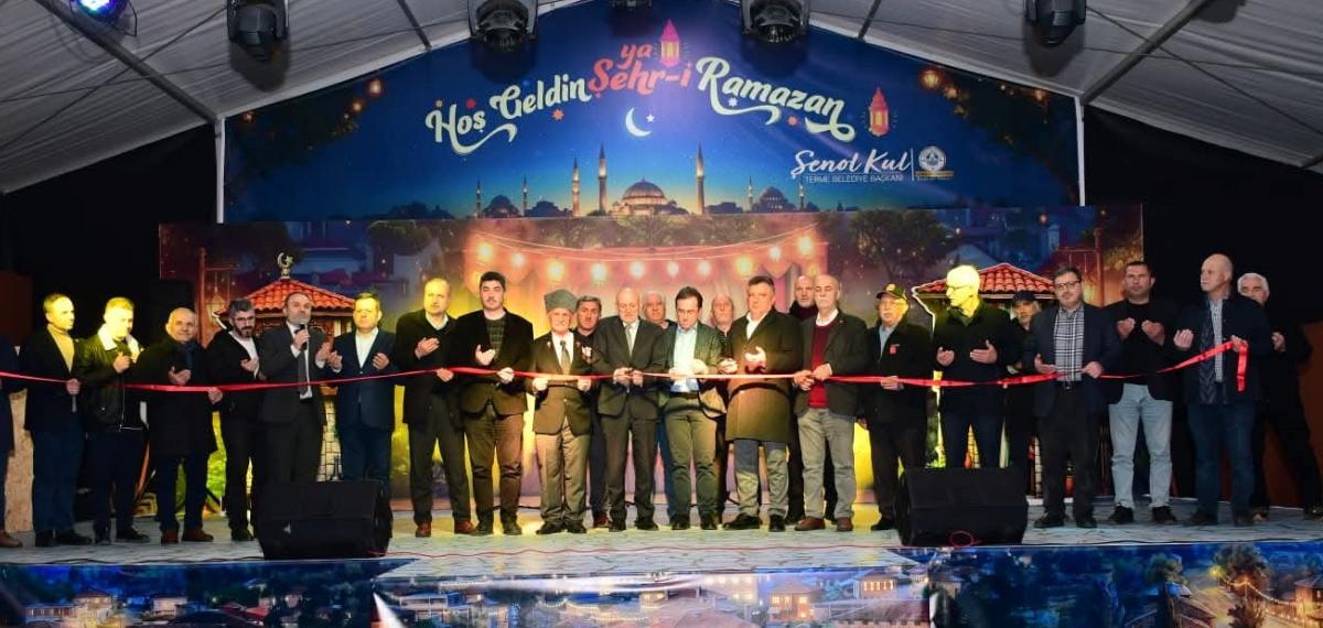 Terme’de İlk İftar Şehit Yakınları ve Gazilerle Gönül Sofrasında Açıldı