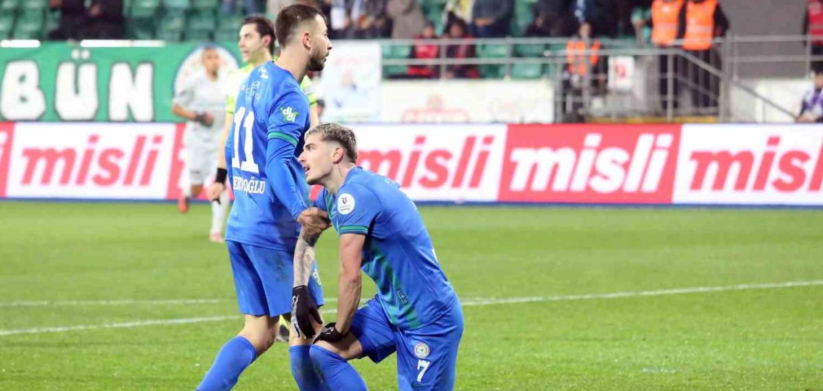 Trendyol Süper Lig: Çaykur Rizespor: 2 – Kocaelispor: 0 (Maç Sonucu)