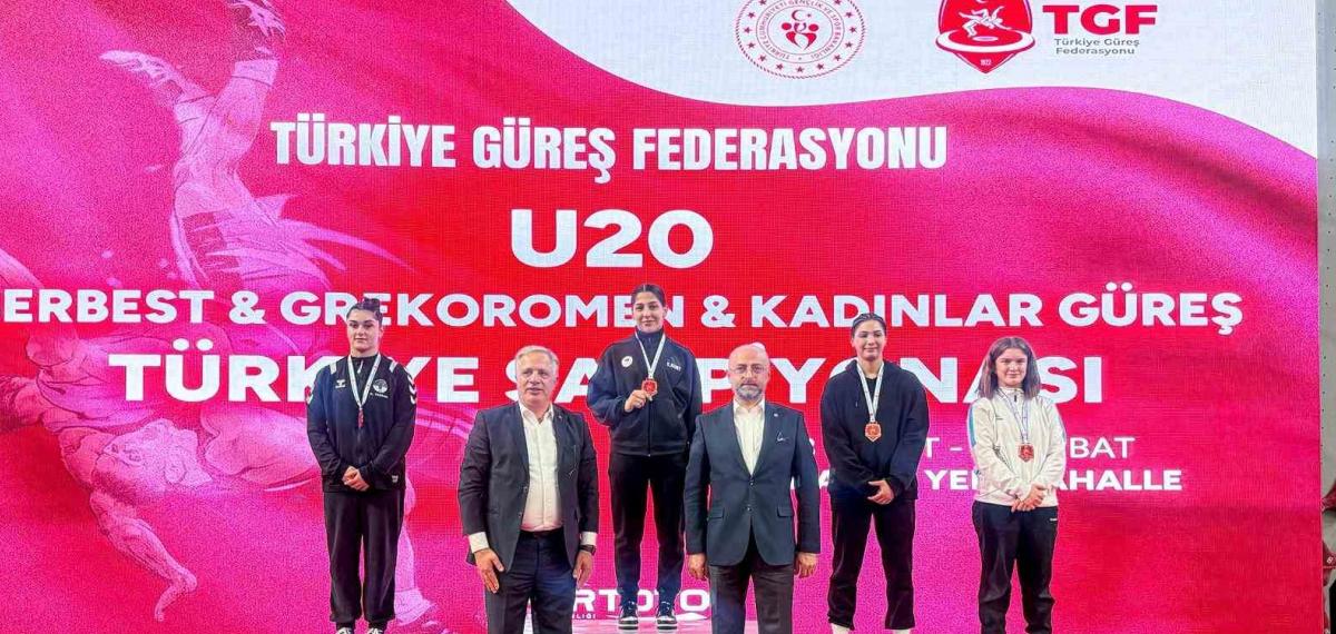 U20 Kadınlar Güreş Türkiye Şampiyonası Tamamlandı