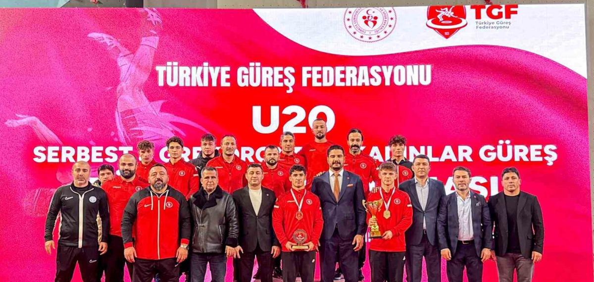 U20 Serbest Güreş Türkiye Şampiyonası Sona Erdi