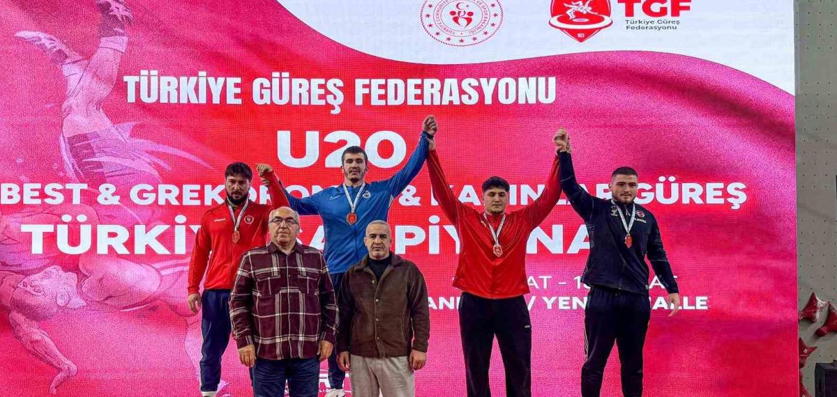 U20 Serbest Güreş Türkiye Şampiyonası’nda İkinci Gün Tamamlandı
