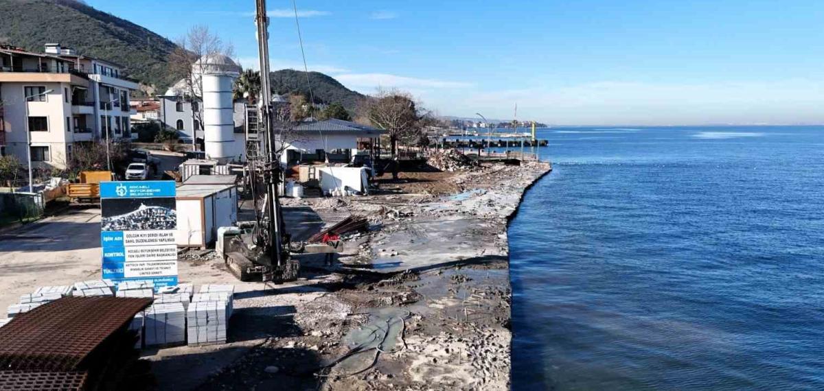 Ulaşlı Sahil Şeridi Fırtınaya Karşı Yenileniyor