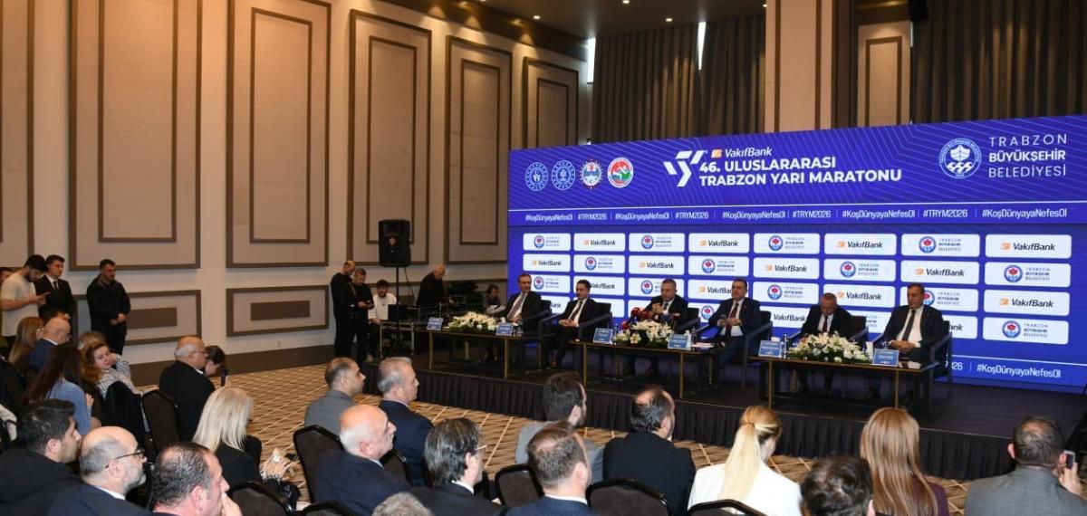 Uluslararası Trabzon Yarı Maratonu’nun Tanıtım Toplantısı Yapıldı