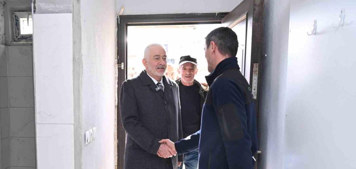 Yangında Evini Kaybeden Aileye Yeni Yuva