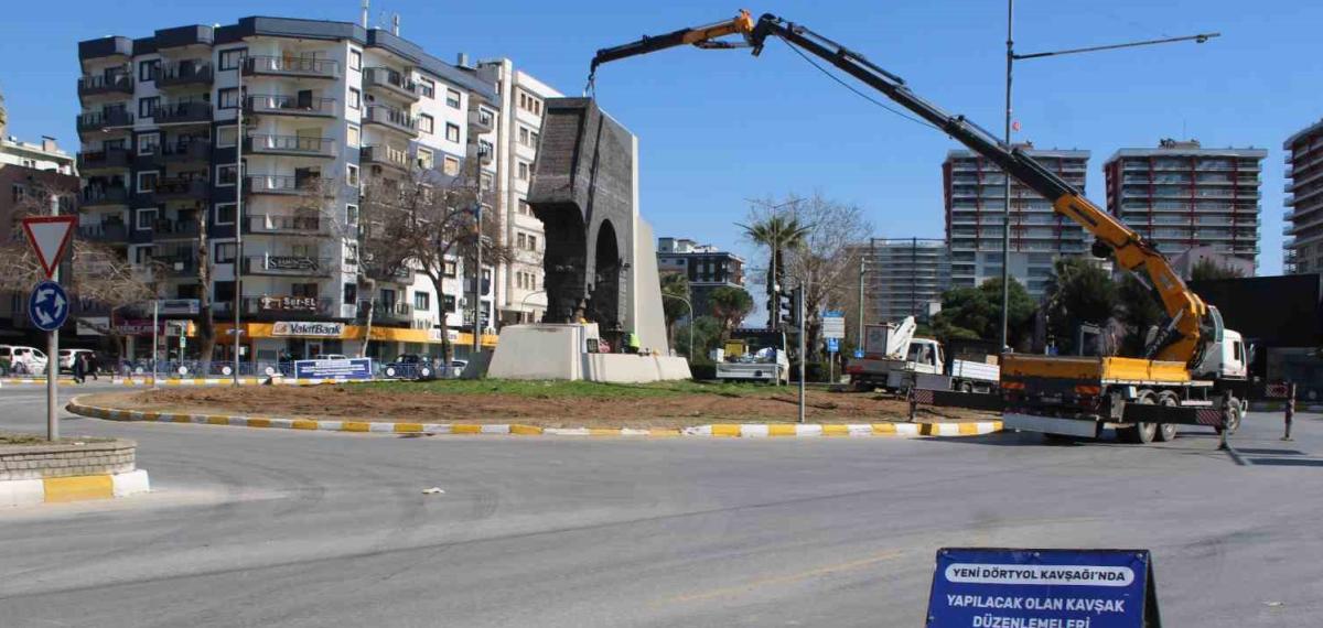 Yeni Dörtyol Köprülü Kavşağı Projesi’nde Çalışmalar Başladı
