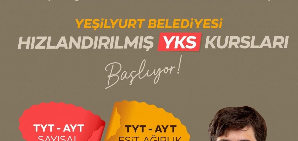 Yeşilyurt Belediyesi “Hızlandırılmış YKS Kursları” Başladı
