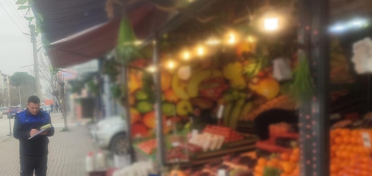 Zabıtadan Manav Denetemi