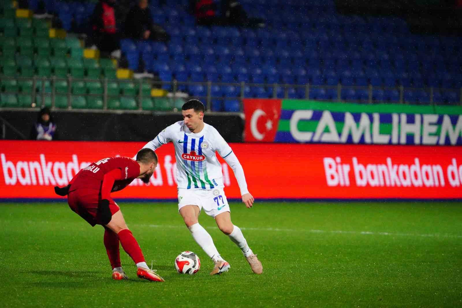 Ziraat Türkiye Kupası: Çaykur Rizespor: 1 – Beyoğlu Yeni Çarşı: 1 (Maç Sonucu)