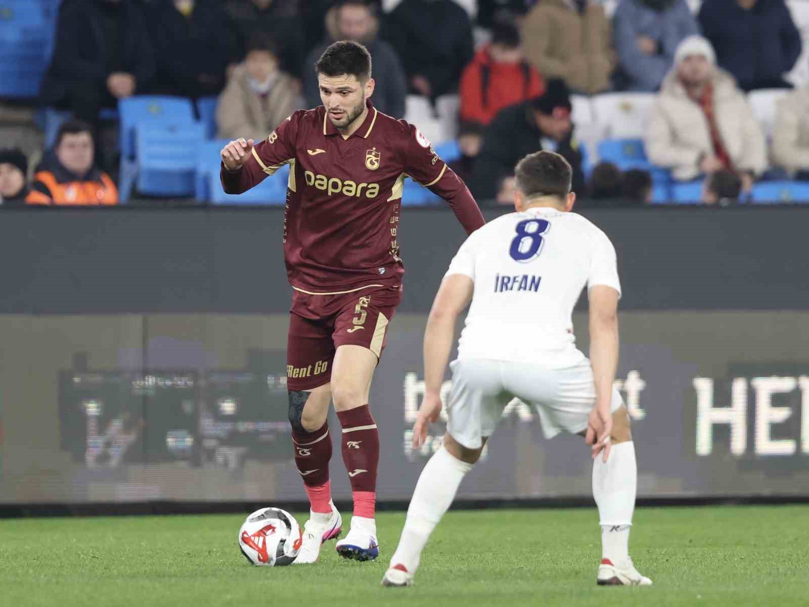 Ziraat Türkiye Kupası: Trabzonspor: 0 – Fethiyespor: 0 (İlk Yarı)