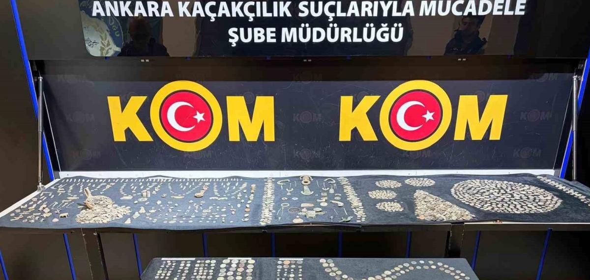 30 Milyon Liralık Tarihi Eser Ele Geçirildi