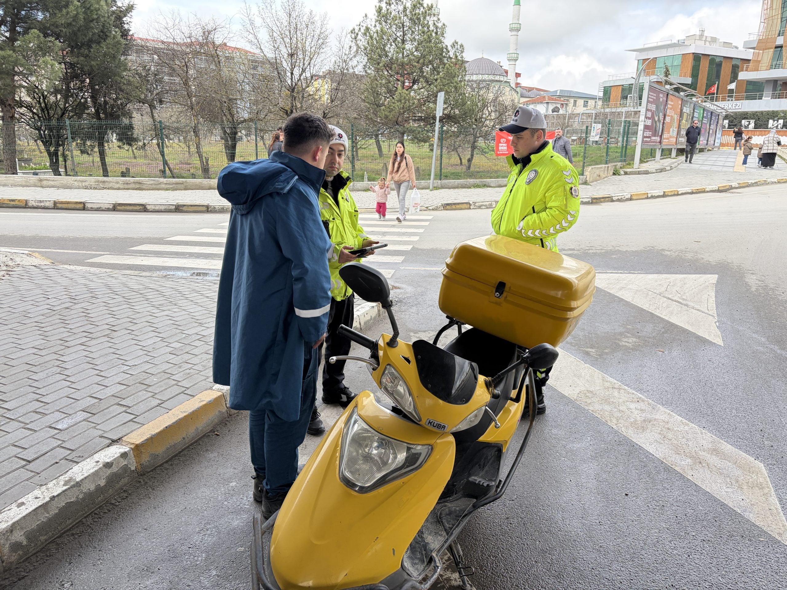 Tekirdağ’da İlginç Savunma: “Kask Kafama Olmuyor”