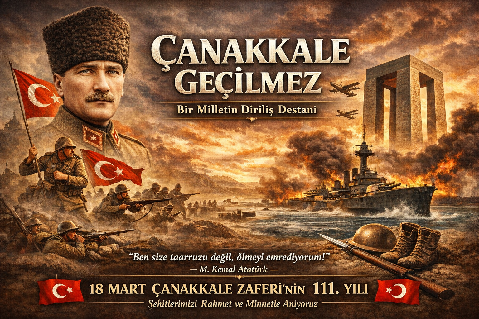 Çanakkale Geçilmez: Bir Milletin Diriliş Destanı