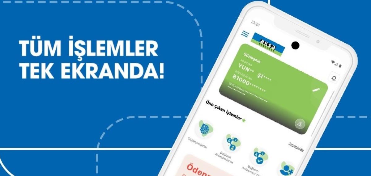 Aksa Doğalgaz Mobil, Uygulama Mağazalarında Yayınlandı